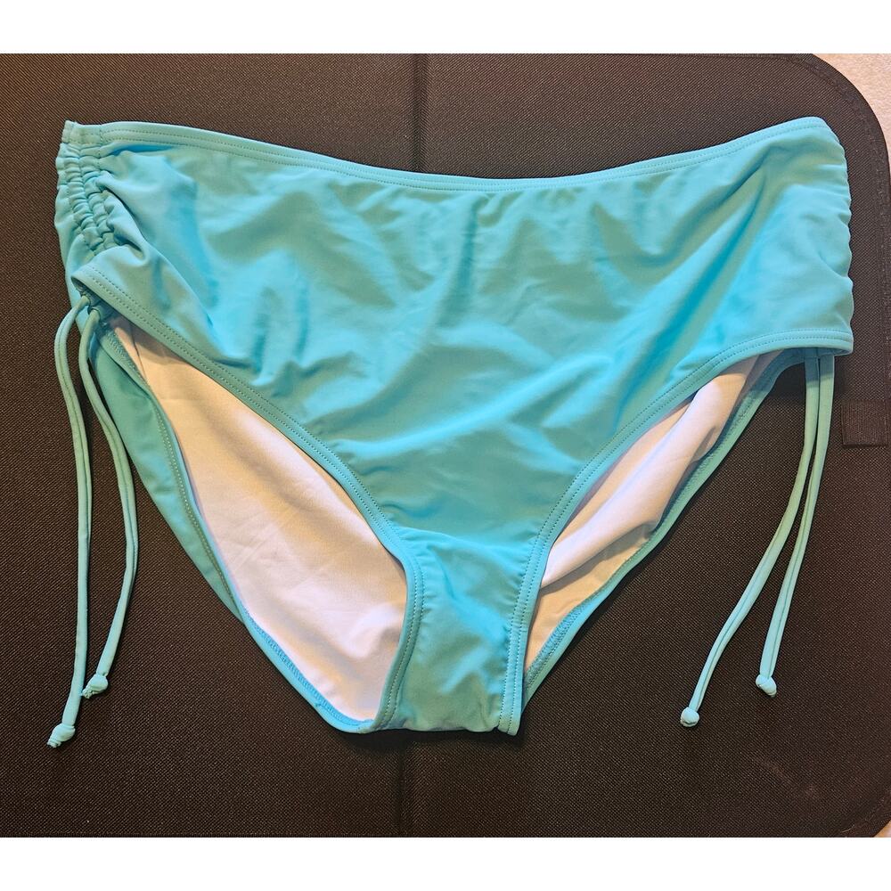 Women's Aqua Swimsuit Bottoms